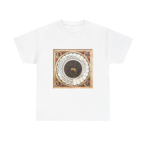 UCCELLO, Paolo - Clock with Heads of Prophets (Artwork) T-Shirt