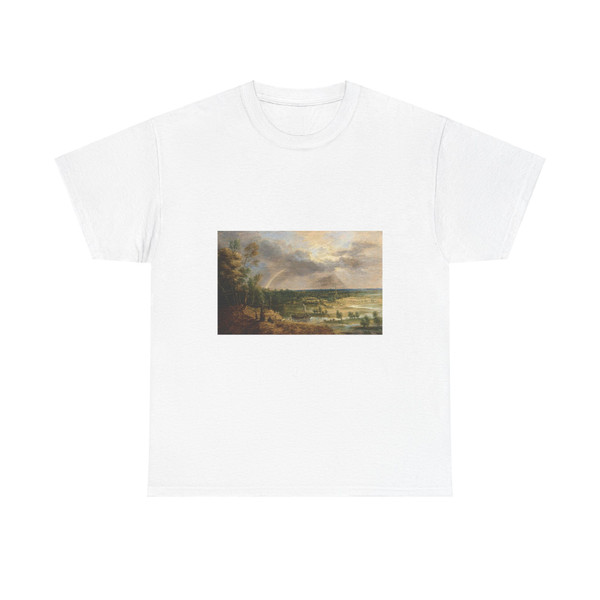 UDEN, Lucas van - Panoramic River Landscape (Artwork) T-Shirt