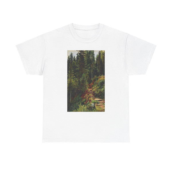 SHISKIN, Ivan Ivanovich - path in the woods (Artwork) T-Shirt