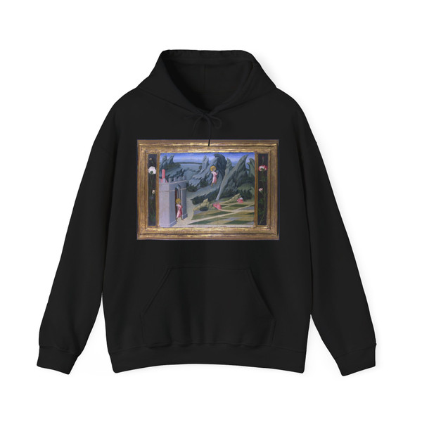 GIOVANNI di Paolo - St John the Baptist Goes into the Wilderness (Artwork) Hoodie