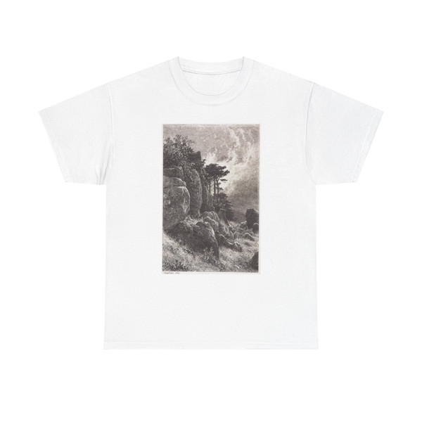SHISKIN, Ivan Ivanovich - Crimean kind. 1882 (Artwork) T-Shirt
