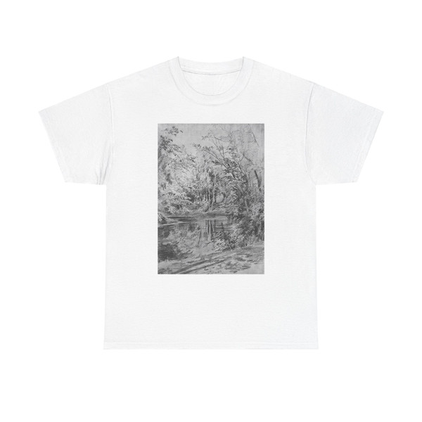 SHISKIN, Ivan Ivanovich - Pond 1870 (Artwork) T-Shirt