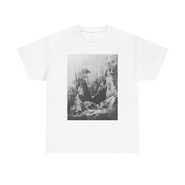 SHISKIN, Ivan Ivanovich - Rock Island Valaam. Kukk 1859 (Artwork) T-Shirt