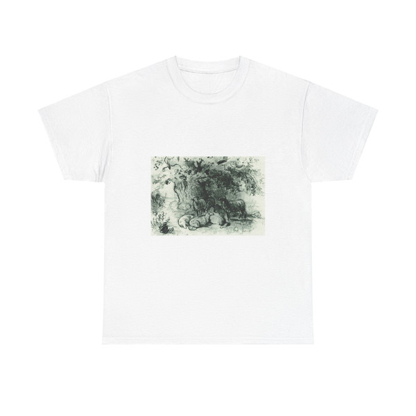 SHISKIN, Ivan Ivanovich - the edge of the forest 1860 38 (Artwork) T-Shirt