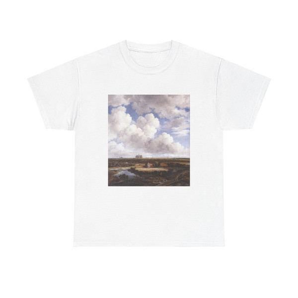 RUISDAEL, Jacob Isaackszon van - View of Haarlem with Bleaching Grounds (Artwork) T-Shirt