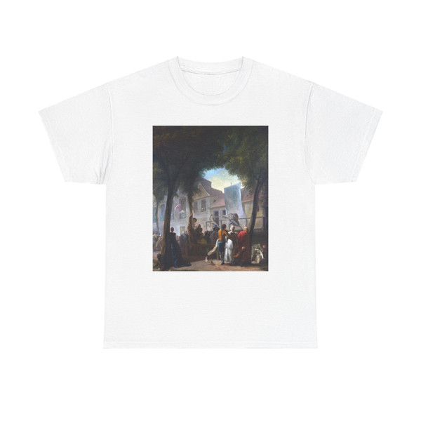 SAINT-AUBIN, Gabriel de - A Street Show in Paris (La Parade du Boulevard) (Artwork) T-Shirt