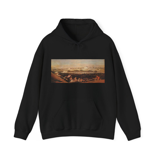GOYA Y LUCIENTES, Francisco de - Festival at the Meadowof San Isadore (Artwork) Hoodie