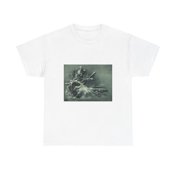 SHISKIN, Ivan Ivanovich - uprooted stumps under the snow (Artwork) T-Shirt