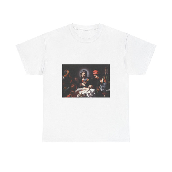 STROZZI, Bernardo - Adoration of the Shepherds (Artwork) T-Shirt