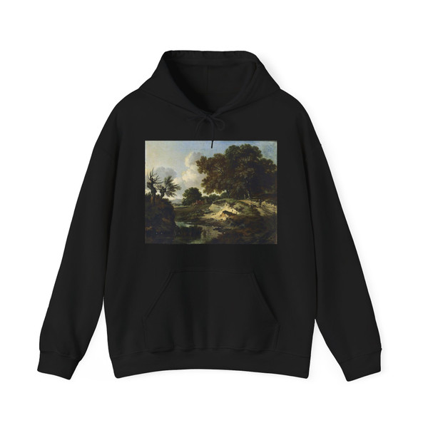 WYNANTS, Jan - Wooded Landscape (Artwork) Hoodie