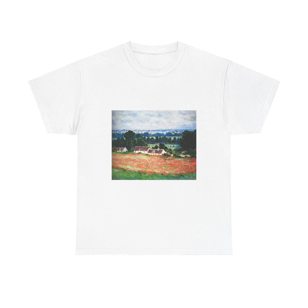 MONET, Claude - Field of Poppies Giverny (Artwork) T-Shirt