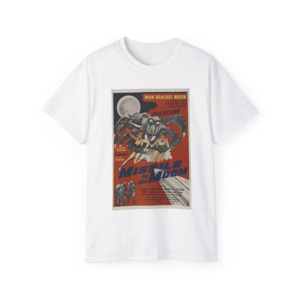 MISSILE TO THE MOON 1958 Movie Poster - T-Shirt