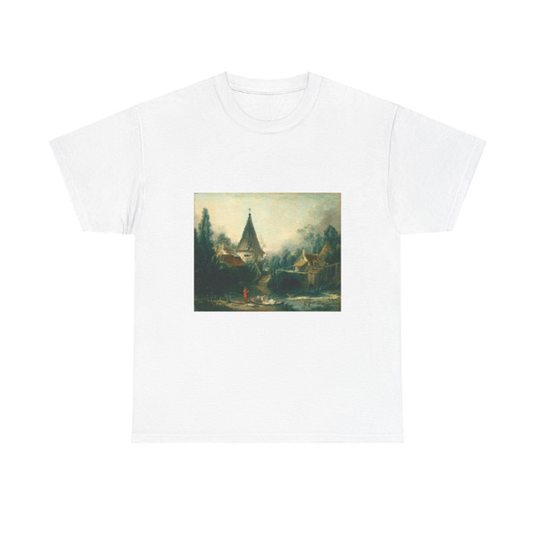 BOUCHER, Francois - Landscape Near Beauvais (Artwork) T-Shirt