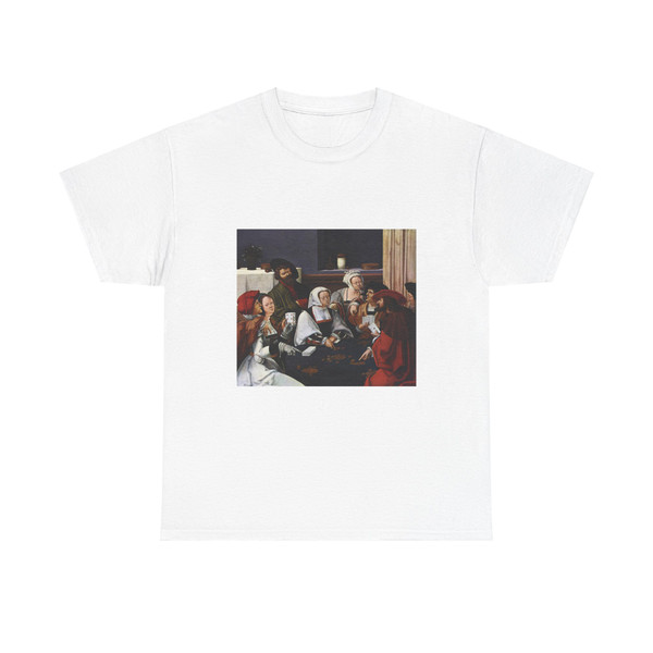 LEYDEN, Lucas van - Card Players (Artwork) T-Shirt