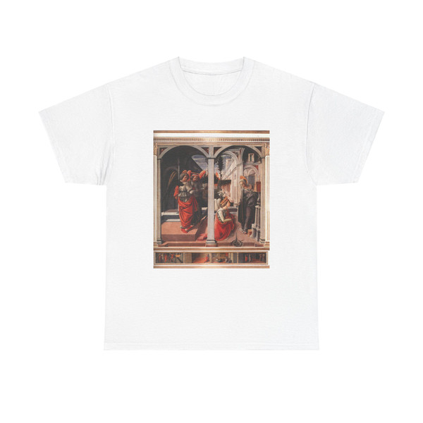 LIPPI, Fra Filippo  - 1440-Annunciation2 (Artwork) T-Shirt