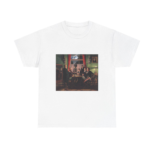 HUMMEL, Johann Erdmann - Chess Players (Artwork) T-Shirt
