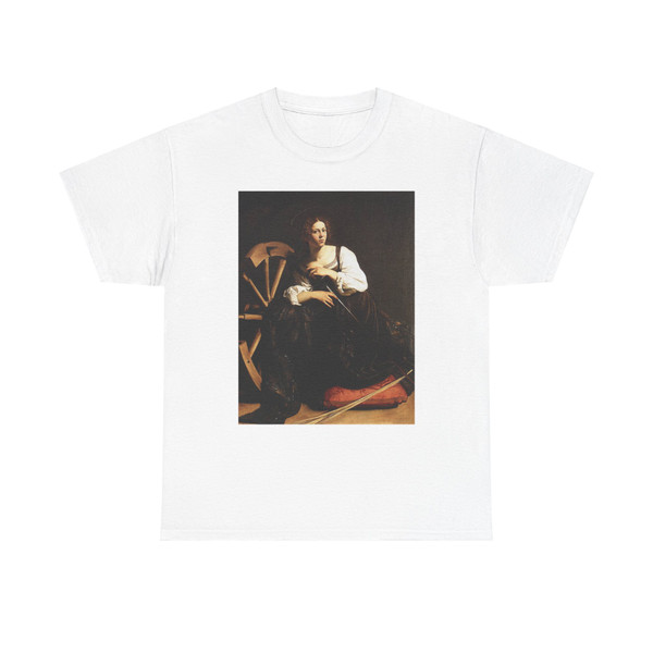 CARAVAGGIO - St Catherine of Alexandria (Artwork) T-Shirt