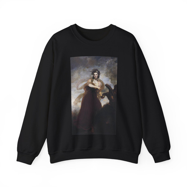 REYNOLDS, Sir Joshua - Mrs. Musters as Hebe (Artwork) Crewneck Sweatshirt