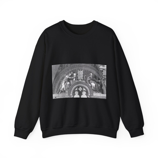 MICHELANGELO, Buonarroti - Abraham - Isaac - Jacob - Judah (Artwork) Crewneck Sweatshirt