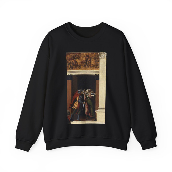 BOTTICELLI, Sandro - The Story of Lucretia (detail) (Artwork) Crewneck Sweatshirt