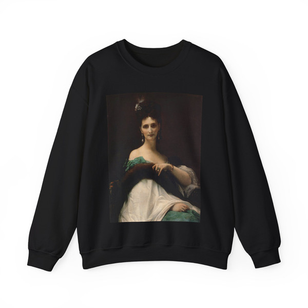 CABANEL, Alexandre - Contesse de Keller (Artwork) Crewneck Sweatshirt
