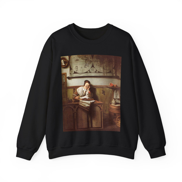 MAES, Nicolaes - Accounts (Artwork) Crewneck Sweatshirt