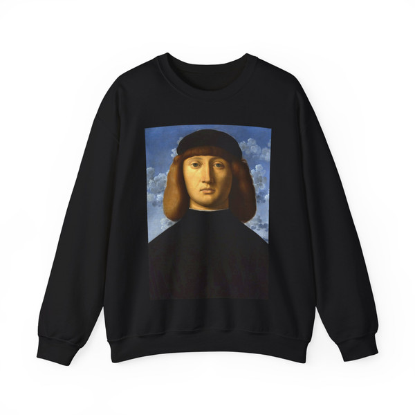 CATENA, Vincenzo - Portrait of a Young Man (Artwork) Crewneck Sweatshirt