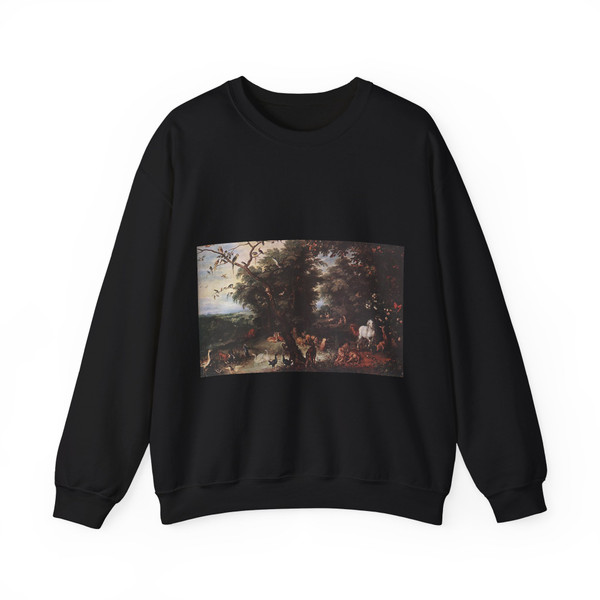 BRUEGHEL, Jan the Elder - 1 - The Original Sin (Artwork) Crewneck Sweatshirt