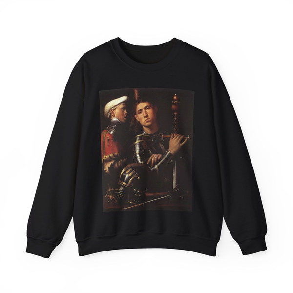 CAVAZZOLA - Warrior with Equerry (Artwork) Crewneck Sweatshirt