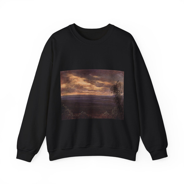 CARUS, Carl Gustav - Morning Fog (Artwork) Crewneck Sweatshirt
