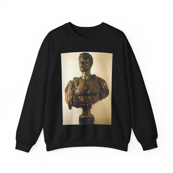 CELLINI, Benvenuto - Bust of Cosimo I (Artwork) Crewneck Sweatshirt