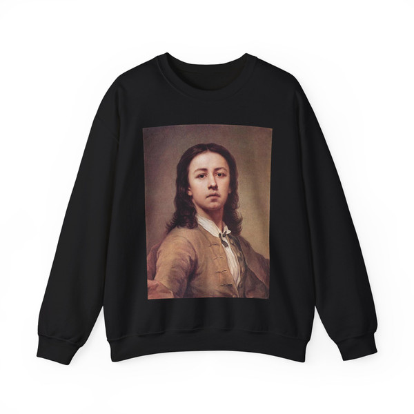 MENGS, Anton Raphael - Self-Portrait (Artwork) Crewneck Sweatshirt