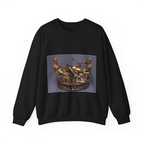 CELLINI, Benvenuto - Salt Cellar2 (Artwork) Crewneck Sweatshirt