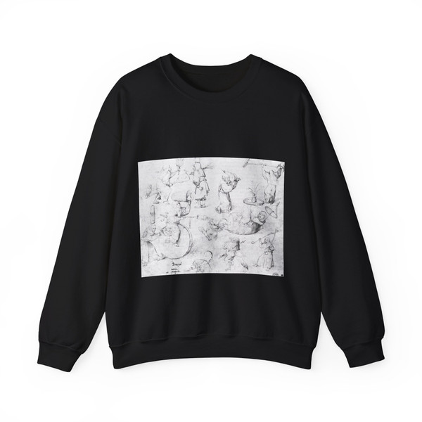 BOSCH, Hieronymus - Witches (Artwork) Crewneck Sweatshirt