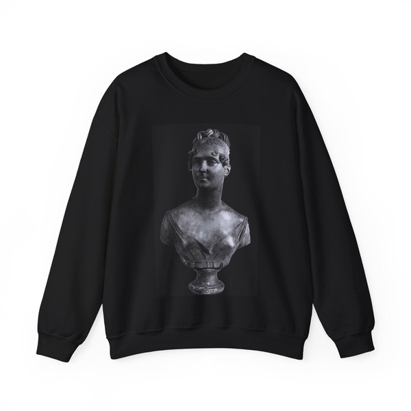 BOSIO, Francois-Joseph - Bust of Josephine (Artwork) Crewneck Sweatshirt