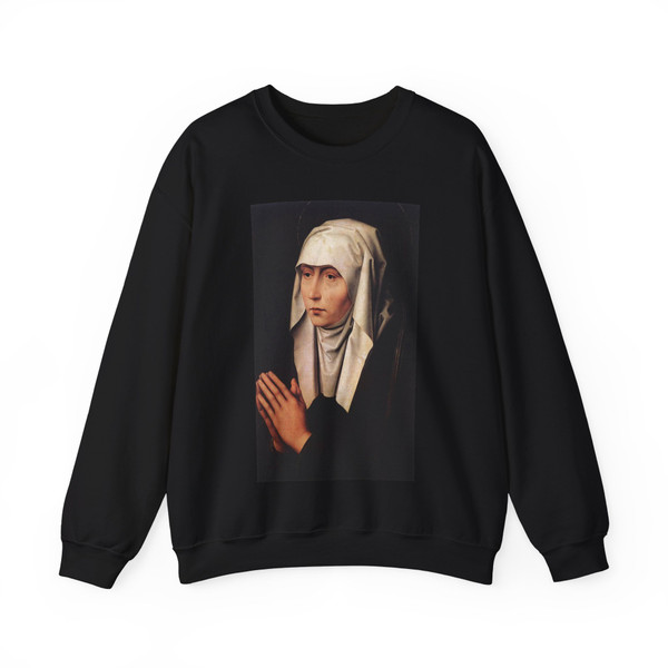 MEMLING, Hans -late- Mater Dolorosa (Artwork) Crewneck Sweatshirt