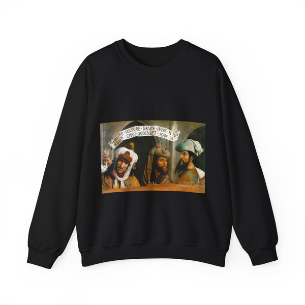 CHANGENET, Jean - Three Prophets (Artwork) Crewneck Sweatshirt