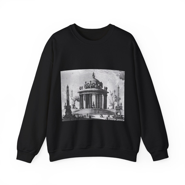 LE LORRAIN, Louis-Joseph - Temple of Venus (Artwork) Crewneck Sweatshirt