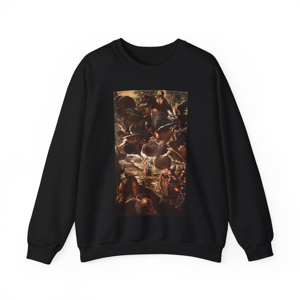 TINTORETTO, Jacopo Robusti - The Ascension (Artwork) Crewneck Sweatshirt