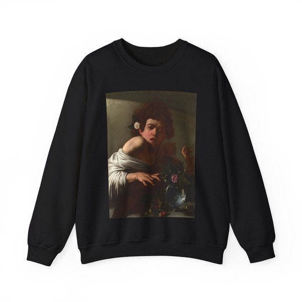 CARAVAGGIO - Boy Bitten by a Lizard2 (Artwork) Crewneck Sweatshirt