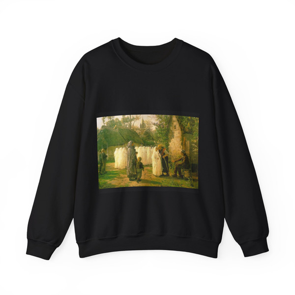 BRETON, Jules - The Communicants (Artwork) Crewneck Sweatshirt