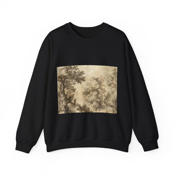 BRIL, Paul - A Forest Pool (Artwork) Crewneck Sweatshirt
