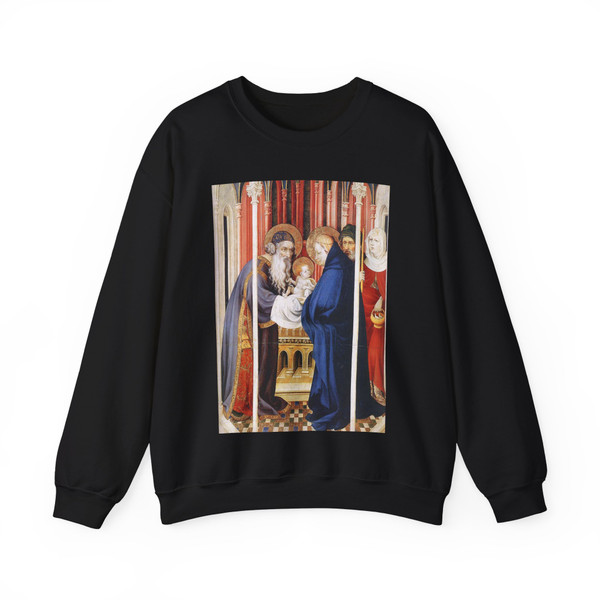 BROEDERLAM, Melchior - The Presentation of Christ (Artwork) Crewneck Sweatshirt