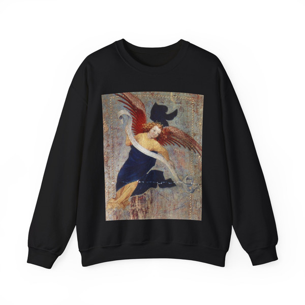 BROEDERLAM, Melchior - The Visitation (detail) (Artwork) Crewneck Sweatshirt