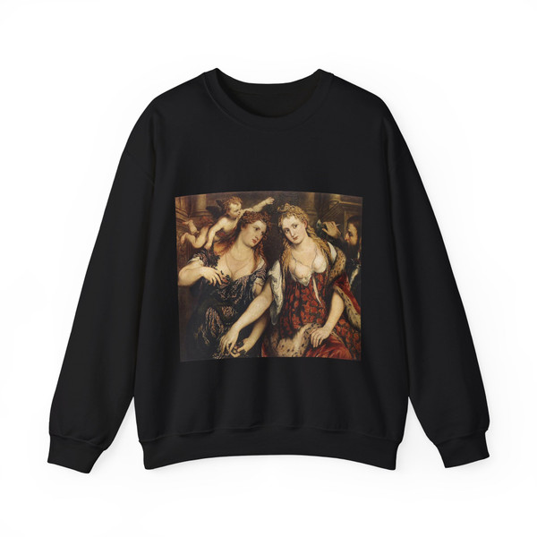 BORDONE, Paris - Allegory (Artwork) Crewneck Sweatshirt
