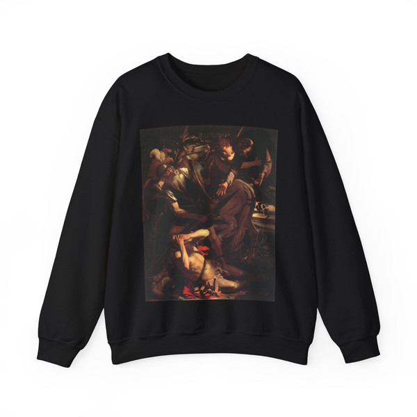CARAVAGGIO - The Conversion of St. Paul (Artwork) Crewneck Sweatshirt