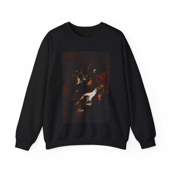 MAULBERTSCH, Franz Anton - The Sacrifice of Isaac (Artwork) Crewneck Sweatshirt