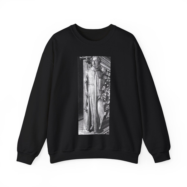 PISANO, Giovanni - Pulpit (detail) (Artwork) Crewneck Sweatshirt