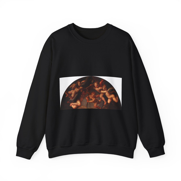 BRONZINO, Agnolo - Deposition (Artwork) Crewneck Sweatshirt