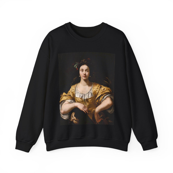 MELLIN, Charles - Judith with the Head of Holofernes (Artwork) Crewneck Sweatshirt